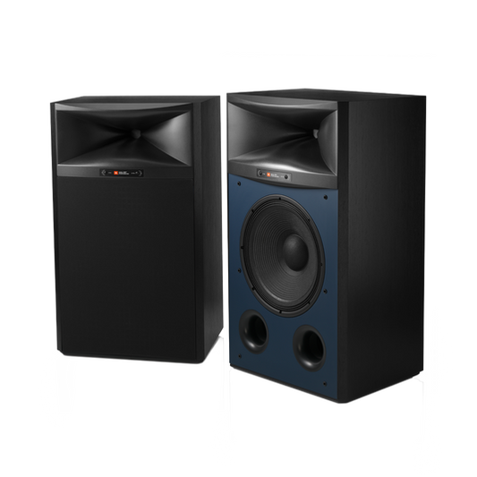 JBL 4367 15-inch 2-way Floorstanding Studio Monitor Loudspeakers (Black)